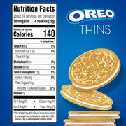 Thins Golden Sandwich Cookies, Family Size J0