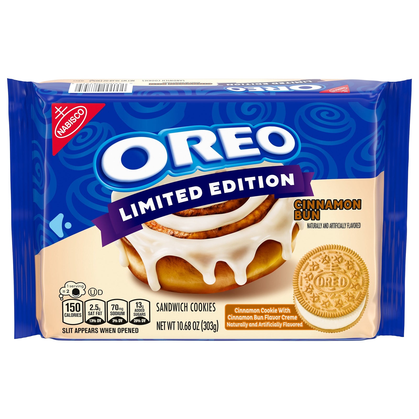 Cinnamon Bun Sandwich Cookies, Limited Edition I2