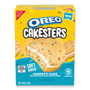 Cakesters Confetti Cake Soft Snack Cakes, Snack Packs H5