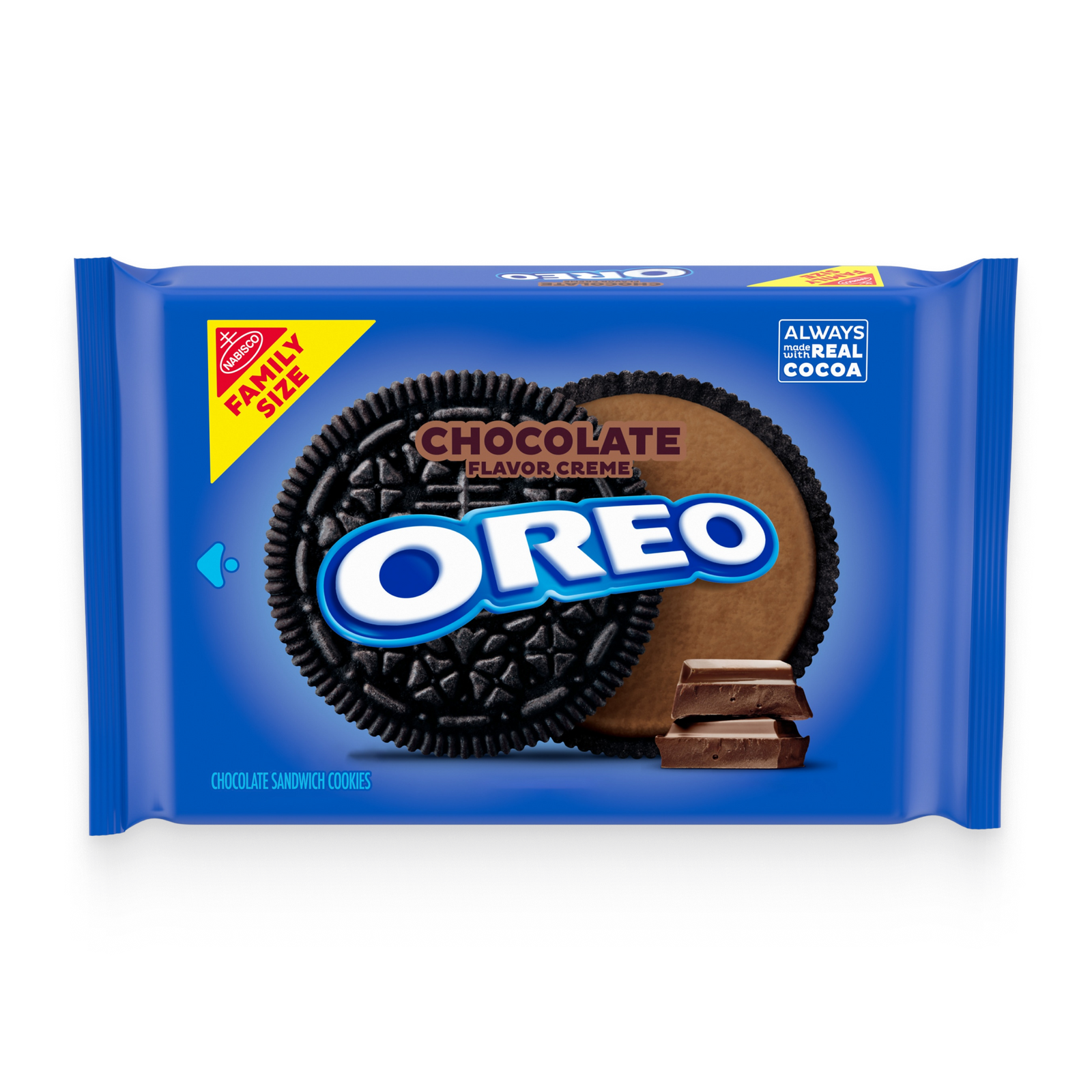 Chocolate Creme Chocolate Sandwich Cookies, Family Size H9