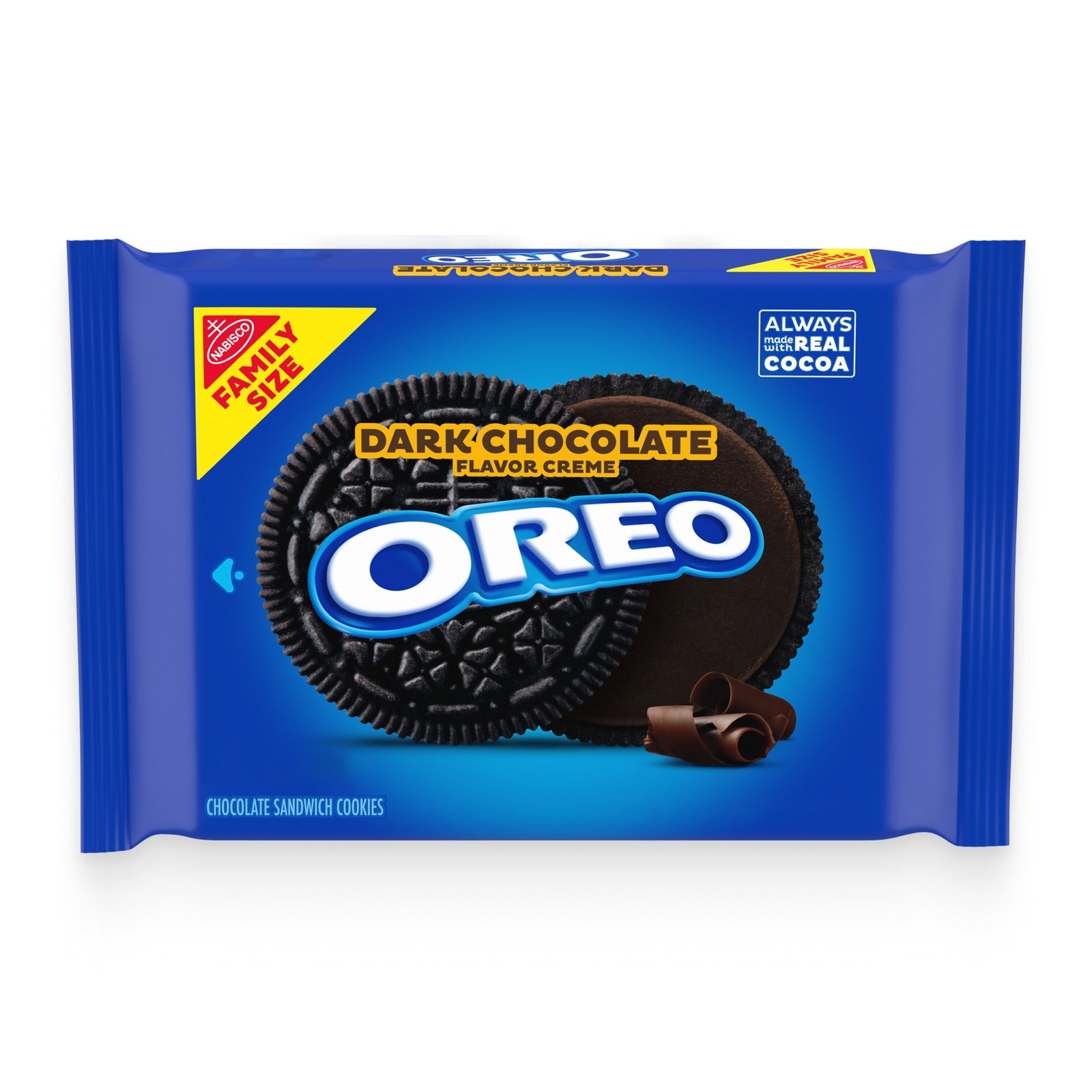 Dark Chocolate Creme Chocolate Sandwich Cookies, Family Size I9