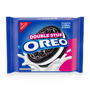 Double Stuf Chocolate Sandwich Cookies, Family Size L6