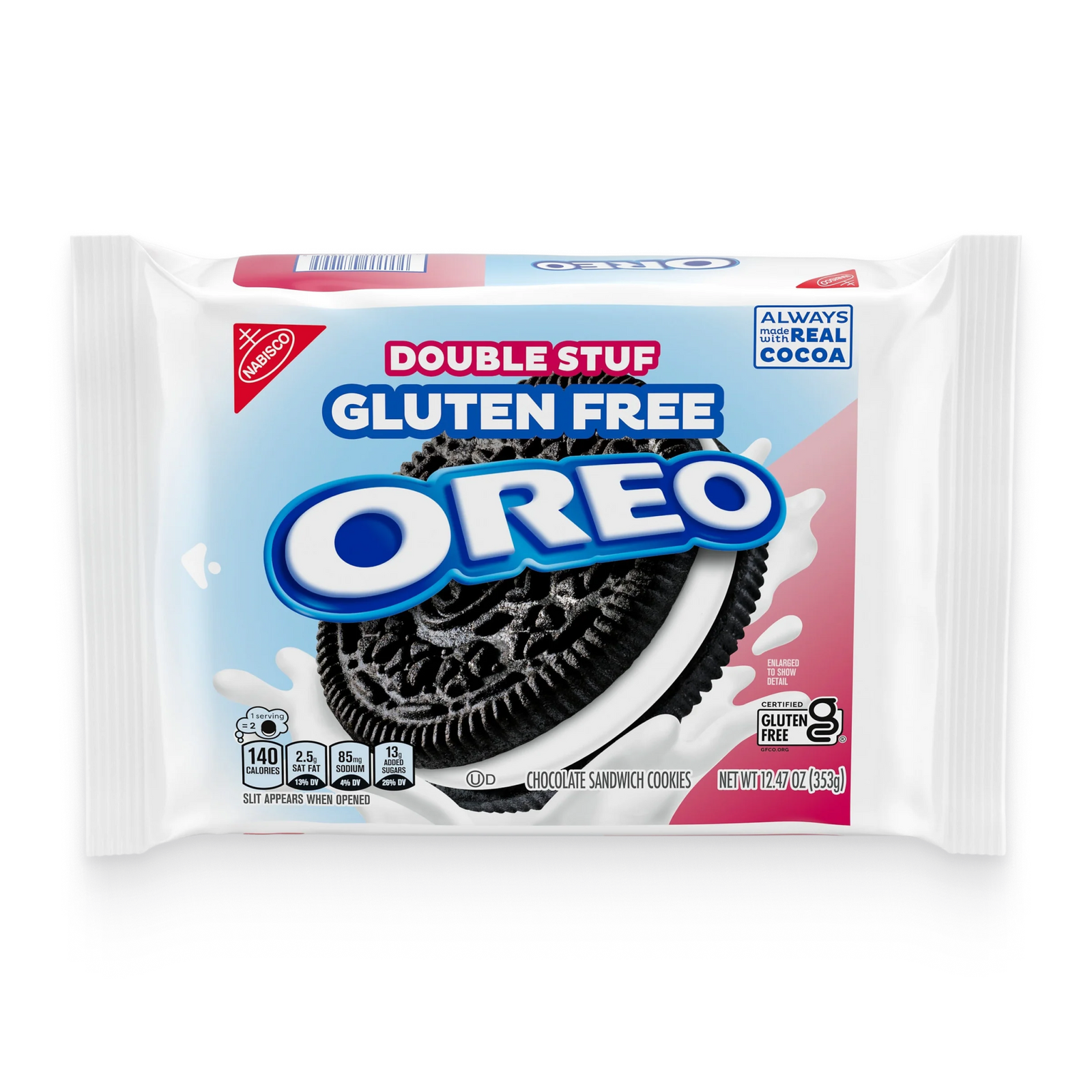 Double Stuf Gluten Free Chocolate Sandwich Cookies L6