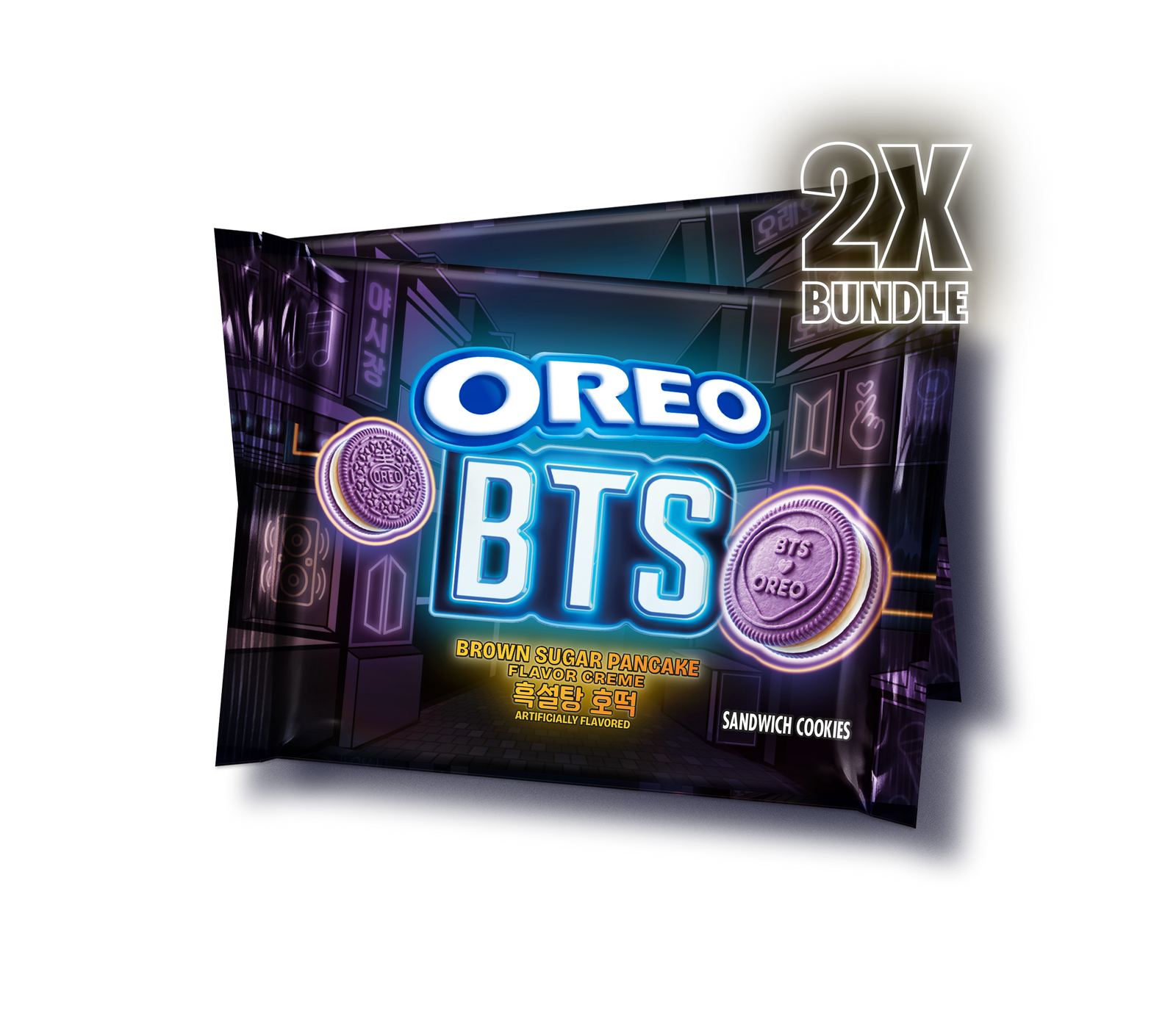 BTS Brown Sugar Pancake Flavor Creme, Limited Edition, 2 Pack I2