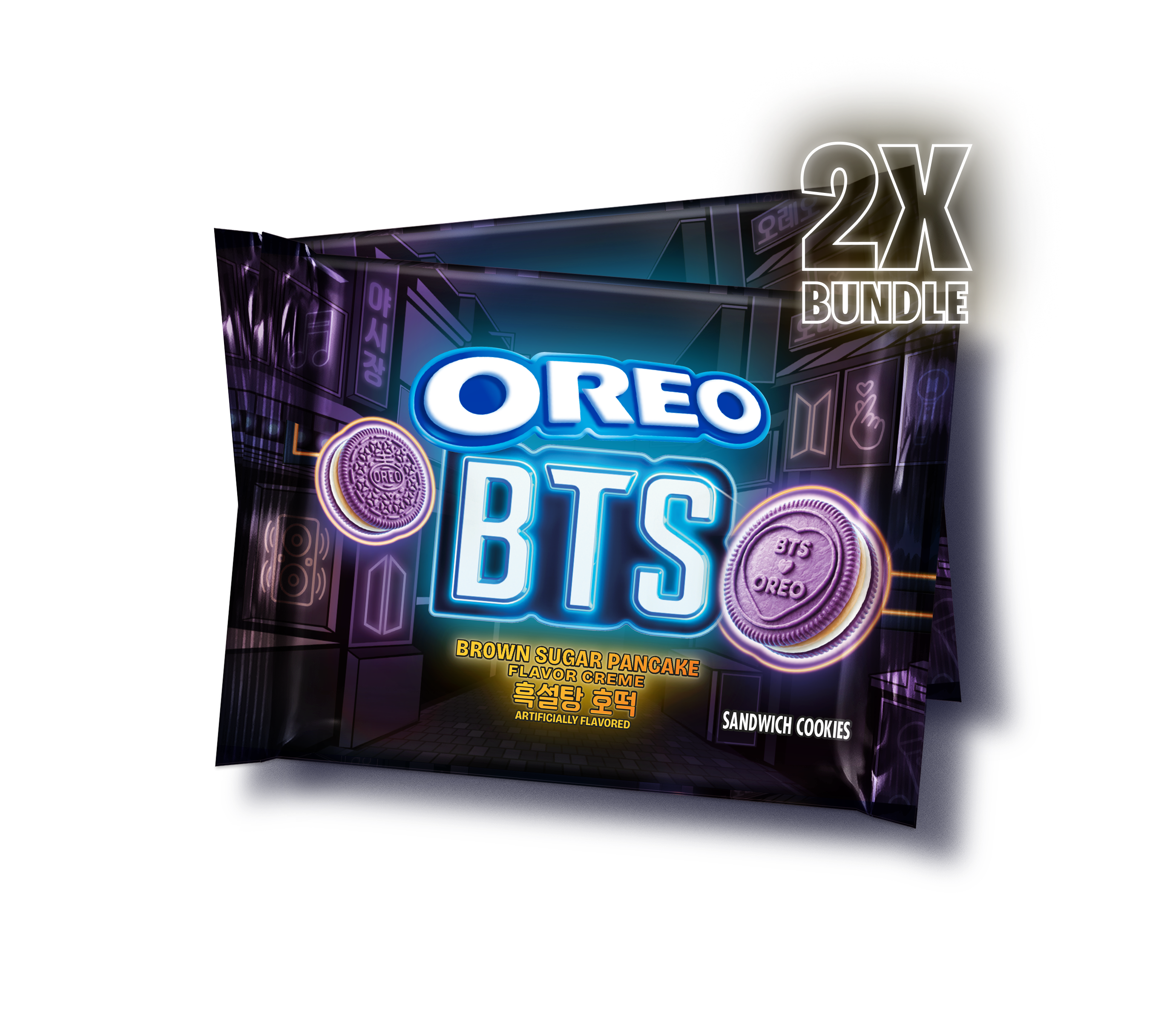 BTS Brown Sugar Pancake Flavor Creme, Limited Edition, 2 Pack I2