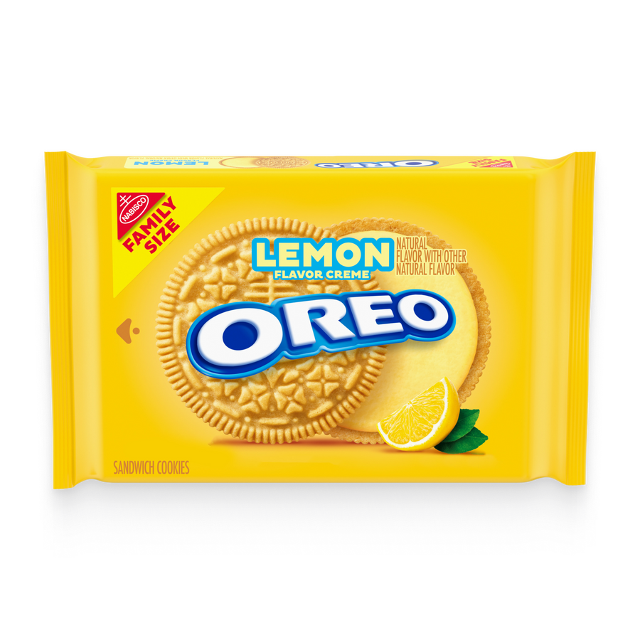 Lemon Creme Sandwich Cookies, Family Size G4