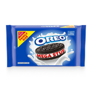 Mega Stuf Chocolate Sandwich Cookies, Family Size I1