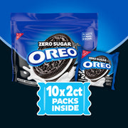 Zero Sugar Chocolate Sandwich Cookies, Snack Packs, 2 Pack G6