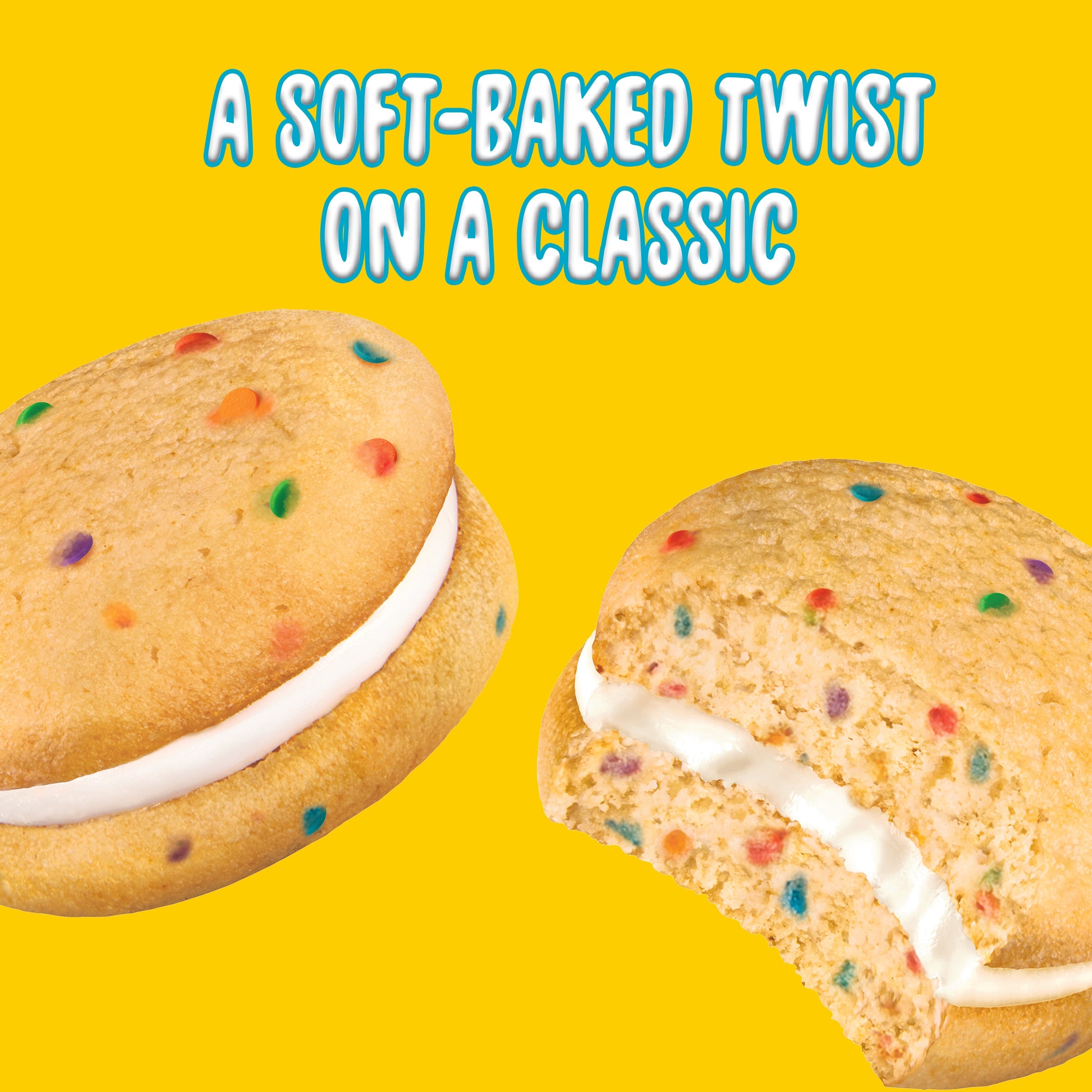 Cakesters Confetti Cake Soft Snack Cakes, Snack Packs H5