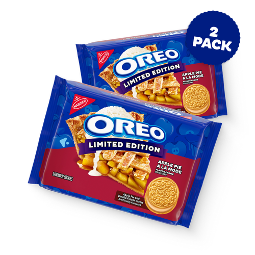 Apple Pie a la Mode Sandwich Cookies, Limited Edition, 2 Pack J0