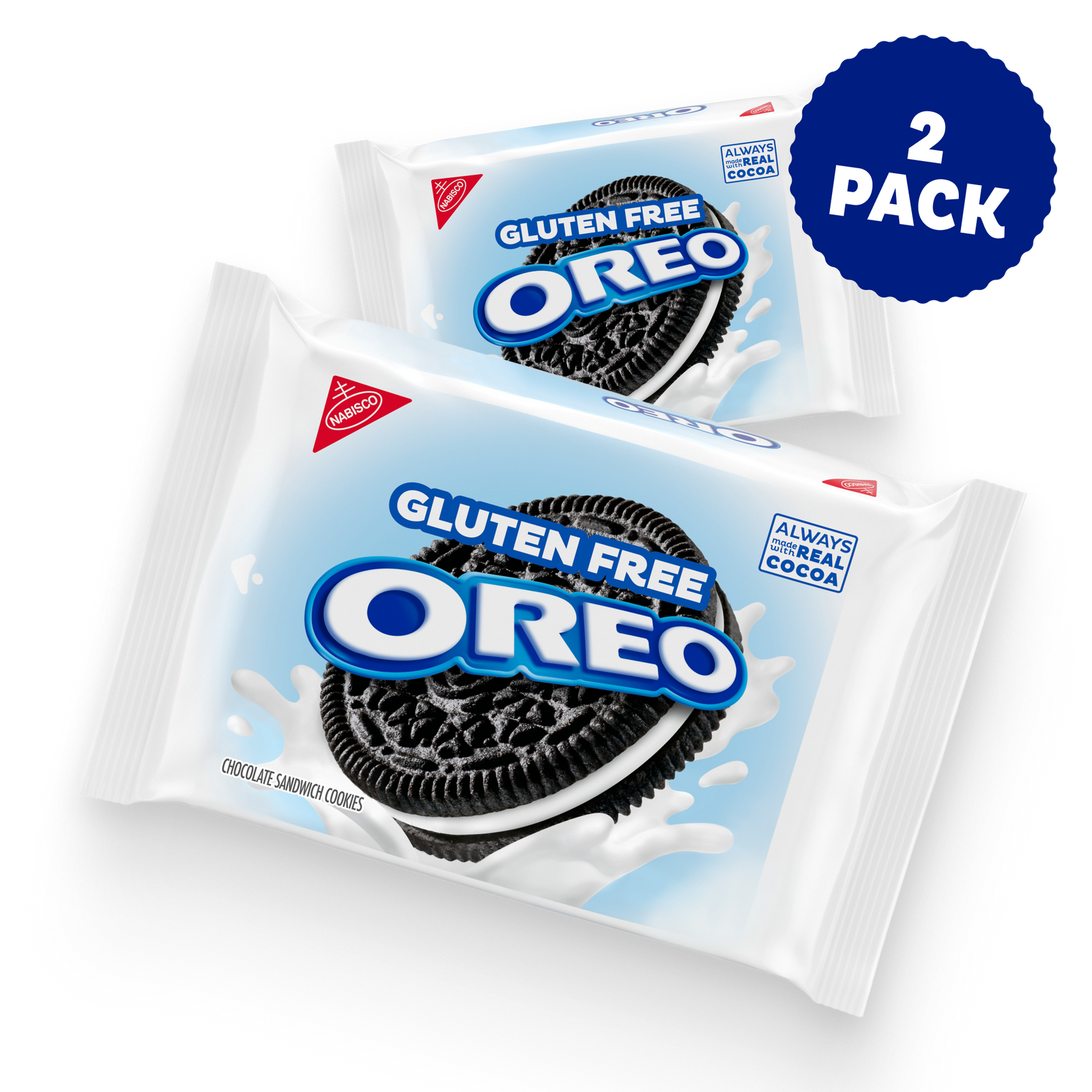 Gluten Free Chocolate Sandwich Cookies, 2 Pack K6