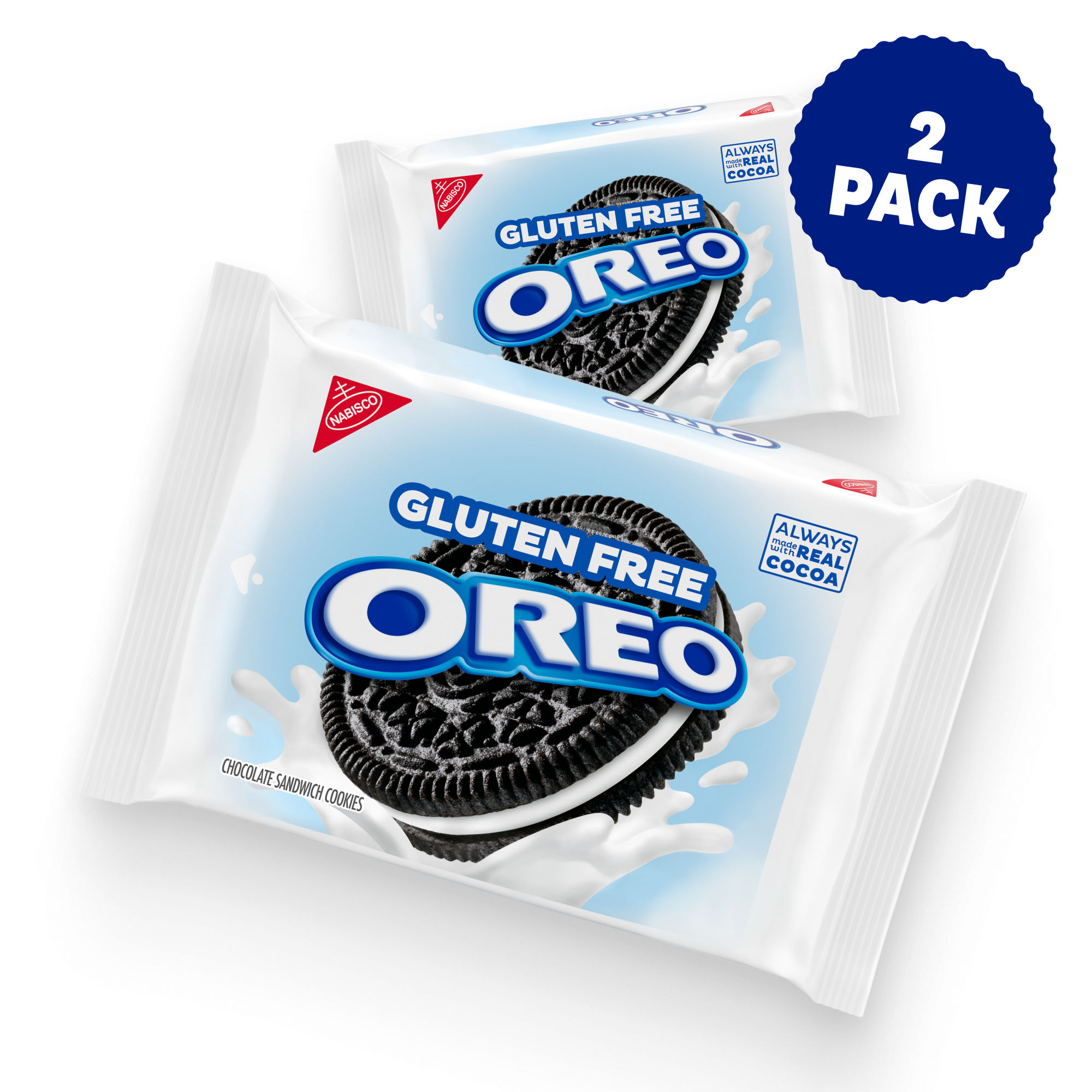 Gluten Free Chocolate Sandwich Cookies, 2 Pack K6
