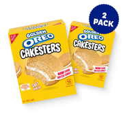 Golden Cakesters Soft Snack Cakes, Snack Packs, 2 Pack I7