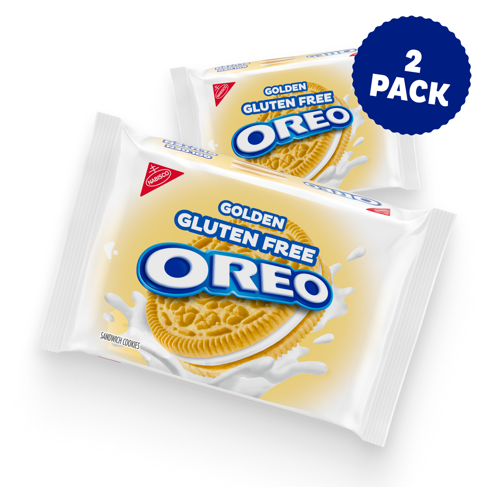 Gluten Free Golden Sandwich Cookies, 2 Pack J9