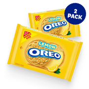 Lemon Creme Sandwich Cookies, Family Size, 2 Pack G2