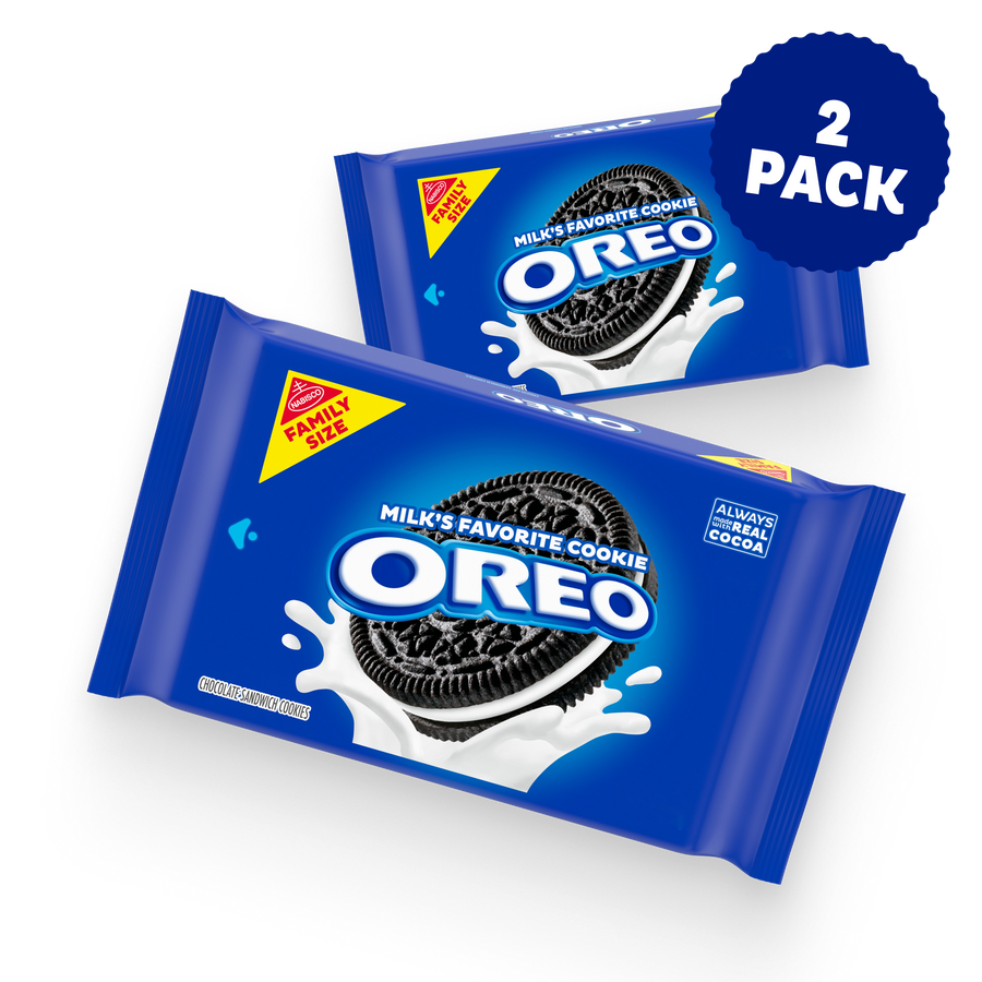 Chocolate Sandwich Cookies, Family Size, 2 Pack H1