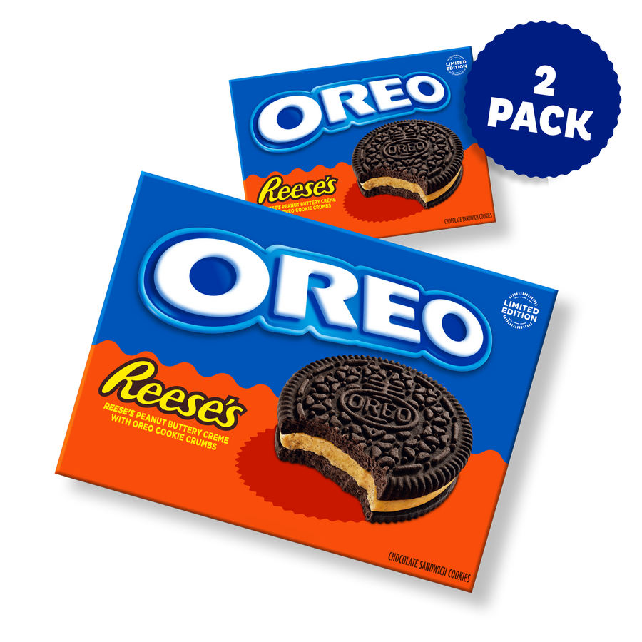 Reese's Peanut Buttery Creme Chocolate Sandwich Cookies, 2 Pack L6