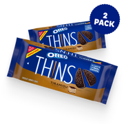 Thins Tiramisu Creme Chocolate Sandwich Cookies, Family Size, 2 Pack L2