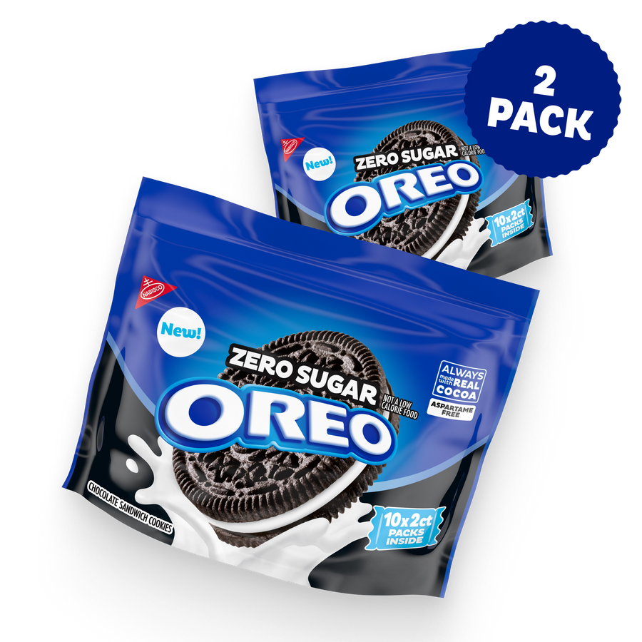Zero Sugar Chocolate Sandwich Cookies, Snack Packs, 2 Pack I6