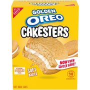 Golden Cakesters Soft Snack Cakes, Snack Packs, 2 Pack I7