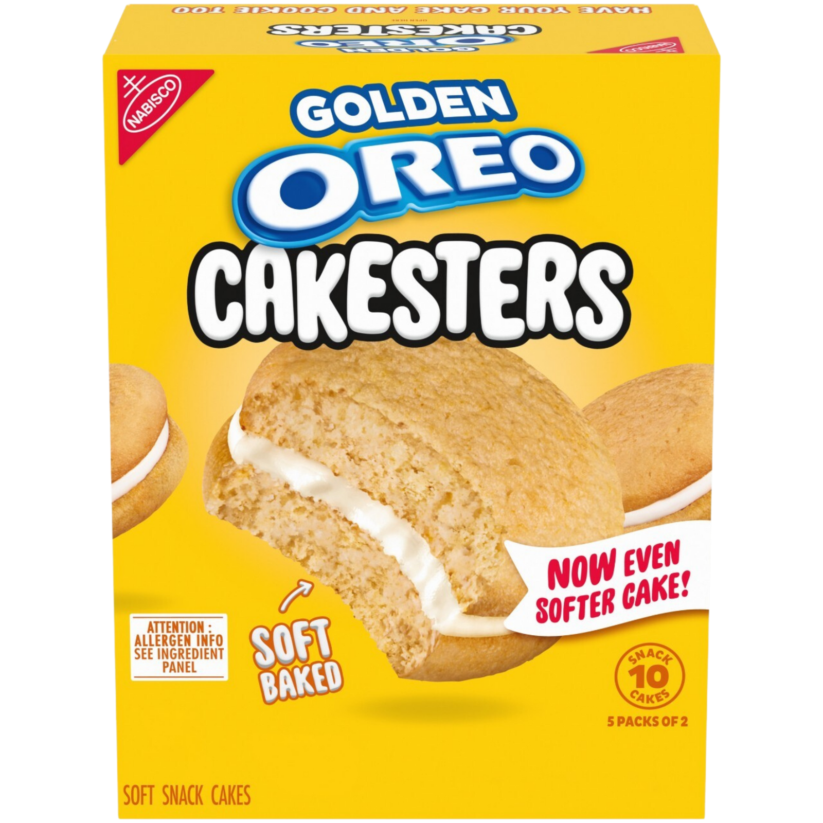 Golden Cakesters Soft Snack Cakes, Snack Packs G2